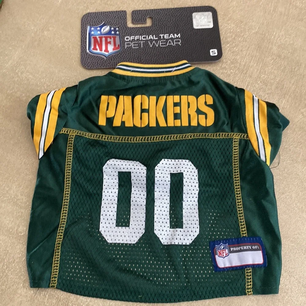 NWT NFL  Greenbay Packers  dog Jersey